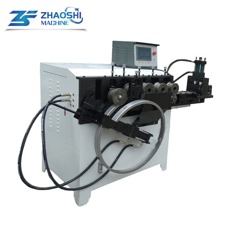 High Precision CNC Wire Bending Machine Automatic Ring Rolling Machine Steel Strip