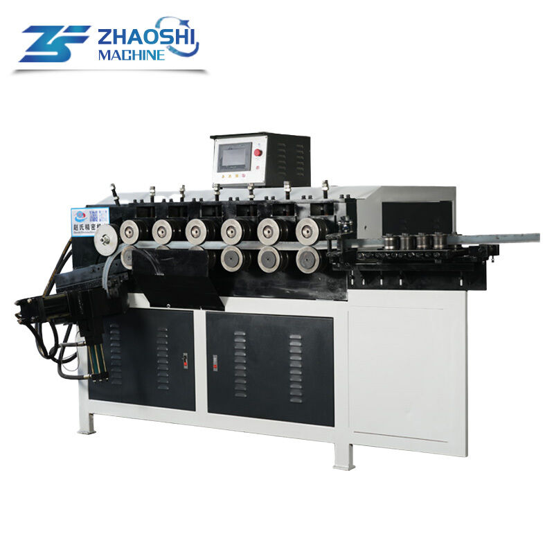 6 Axis Flange Rolling Machine Flat Bar Flange Forming Machine High Speed