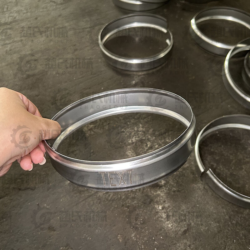 Steel Strip Ring Forming Machine 6 Axis Metal Ring Making Machine Laser Marking