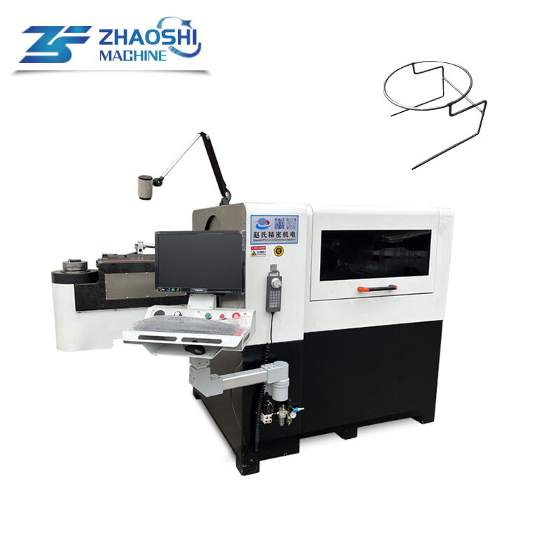 5Axes - 6 Axes CNC Wire Bending Machine Full Servo 3D Wire Forming Machine