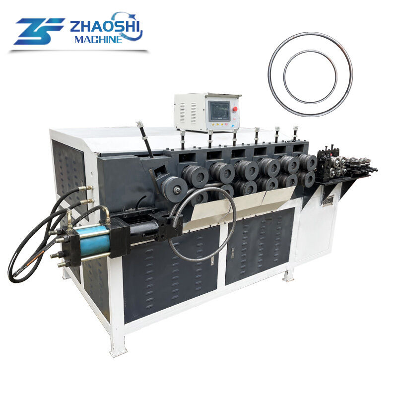 Uniform Coil CNC Wire Bending Machine 16 - 22mm Steel Rod Bending Machine Full Servo